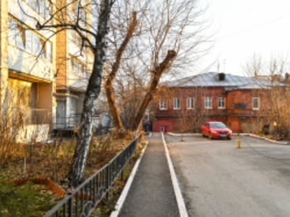 Завершение благоустройства дворов в Перми