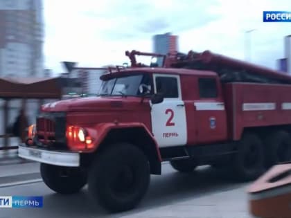 В Оханске на пожаре погиб мужчина