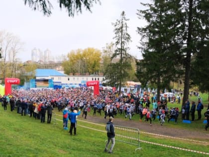 В Пермском крае 20 тысяч человек приняли участие в "Кроссе нации"