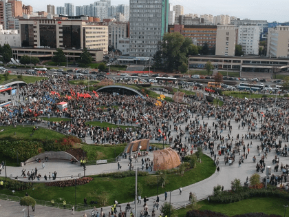 В Перми митинг в поддержку присоединения к России ЛНР и ДНР собрал более 18 тысяч участников