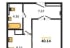 1-к квартира, 40.1 м², 11/18 эт.