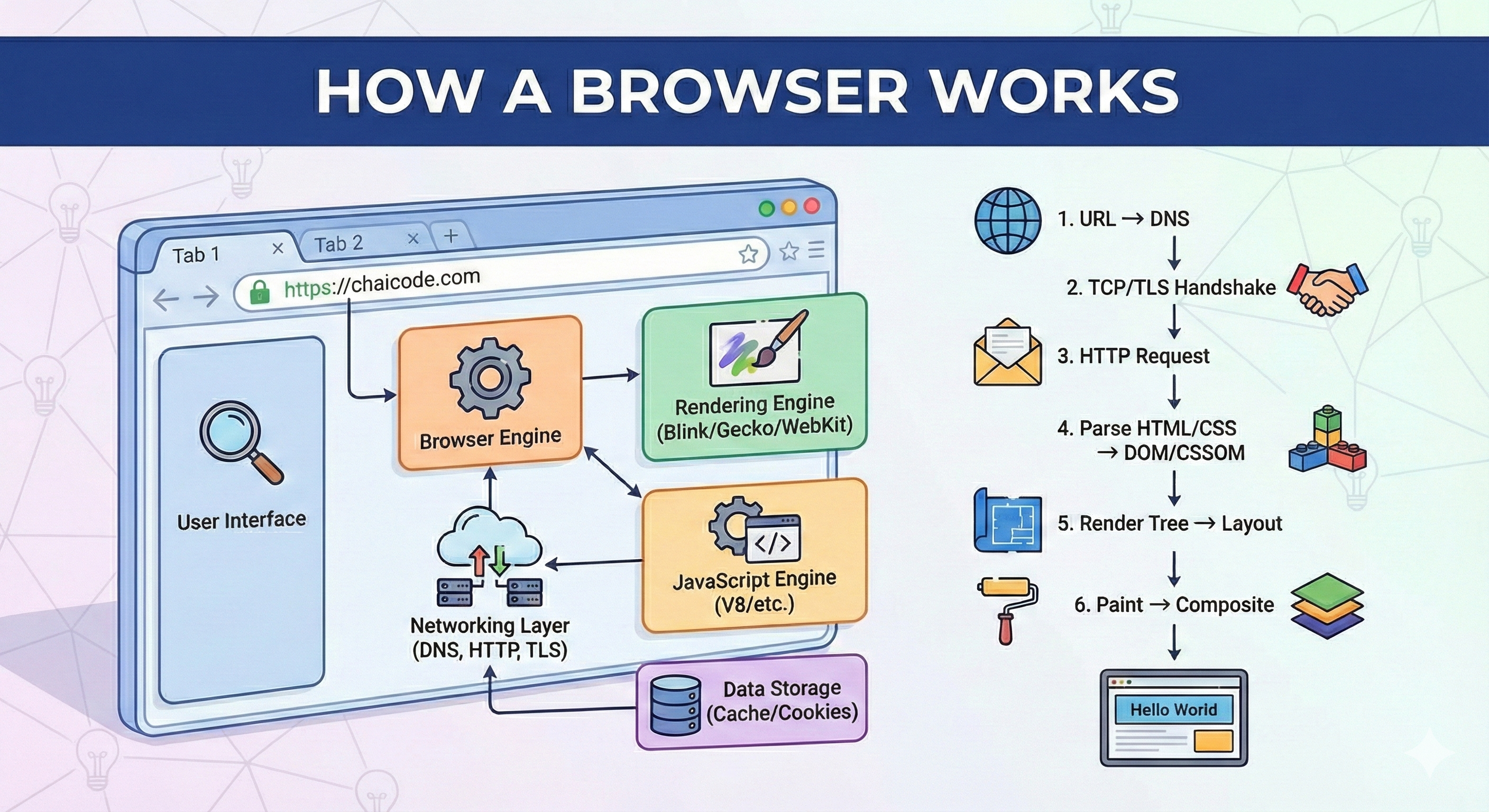 How a Browser Works: A Beginner-Friendly Guide to Browser Internals