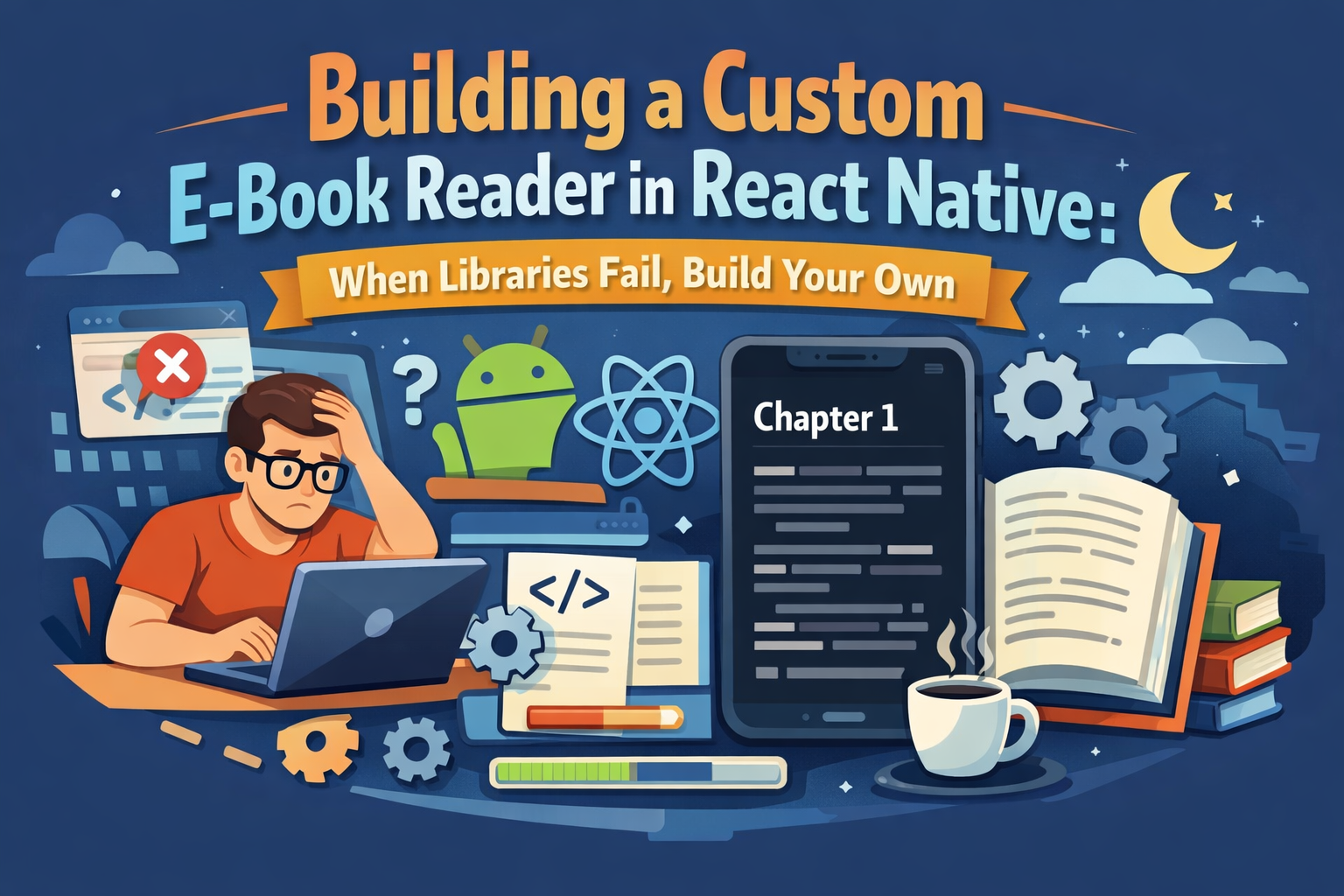 Building a Custom E-Book Reader in React Native: When Libraries Fail, Build Your Own