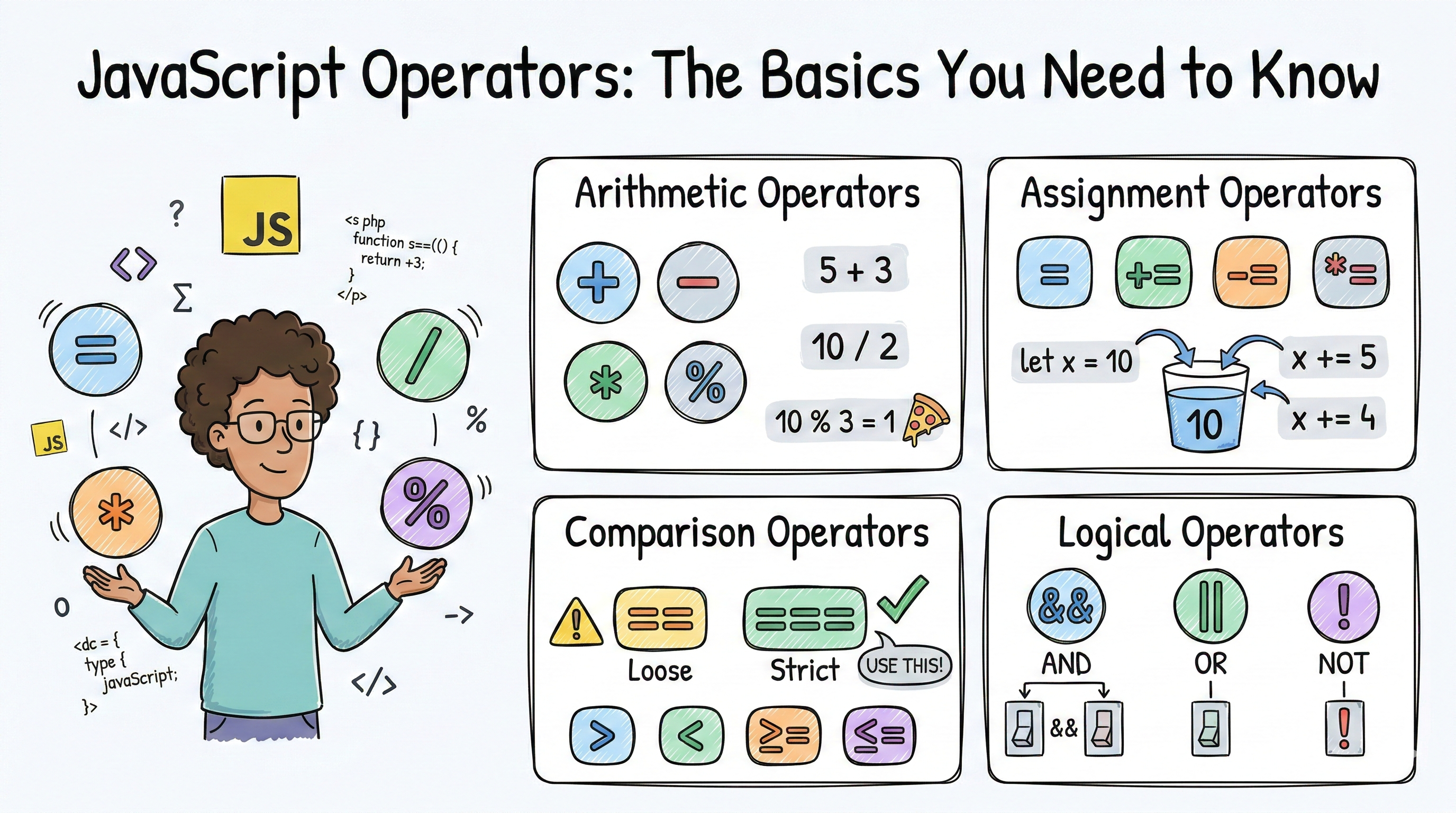 JavaScript Operators: The Basics You Need to Know