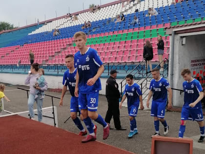Футболисты молодежной команды «Динамо-Барнаул» в усеченном составе не смогли противостоять «Распадской» в выездном матче