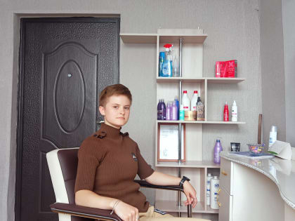 Дарья Чеснокова, индивидуальный предприниматель села Тюменцево в поддержку ВС России: