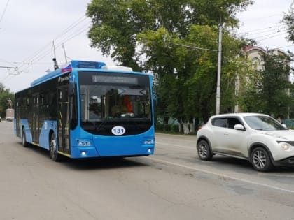 Сегодня в Рубцовске троллейбусы будут ходить до часа ночи