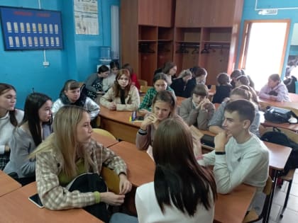 22 сентября проведена игра по теме "ВИЧ-СПИД"
