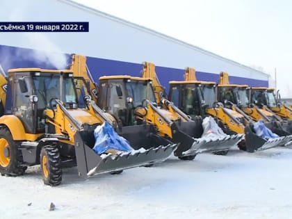 В райцентре Ключи коммунальщики обновили парк экскаваторов
