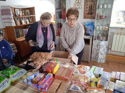 Активисты ТОС «Балтийский» приняли участие  в акции «Подарок солдату»