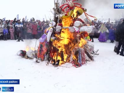 Фестиваль «Сибирская Масленица» в Новотырышкино посетило больше 30 тысяч гостей