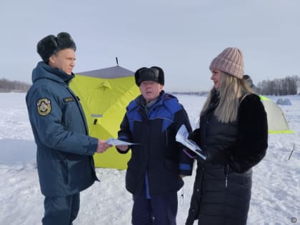 В Центральном районе проходит ежемесячная акция «Безопасный лед»