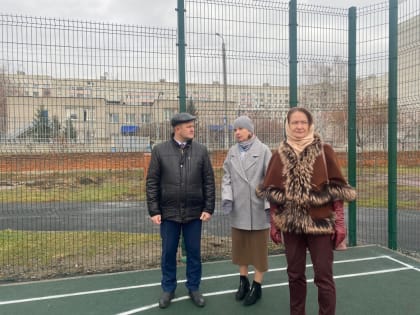В барнаульских школах благоустроили спортивные площадки