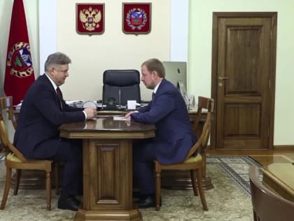 Сибирский полпред и губернатор Алтайского края обсудили приоритеты регионального развития