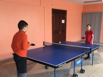 Городской турнир по настольному теннису
