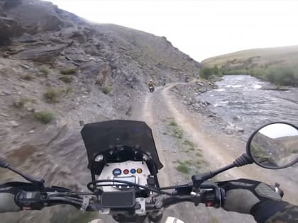 Барнаульские мототуристы готовятся к штурму крутых горных склонов