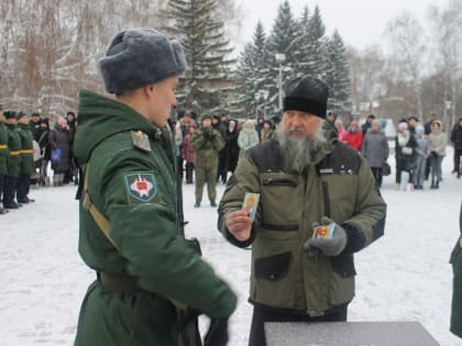 Присяга новобранцев ВКС РФ