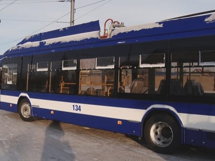Семь новых троллейбусов скоро выйдут на дороги Рубцовска