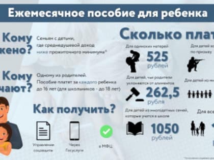 Какую поддержку семьи с детьми могут получить в  Рубцовске?