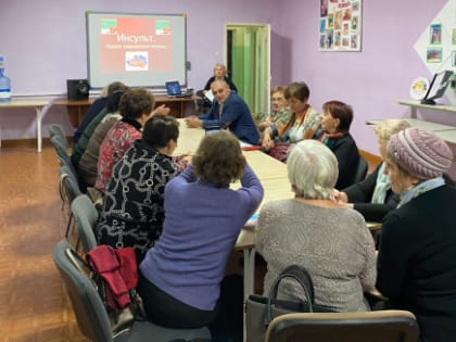 20 октября на базе КГБУСО "Комплексный центр социального обслуживания населения города Алейска" состоялся тематический час: "Школа здоровья для пациентов пожилого во