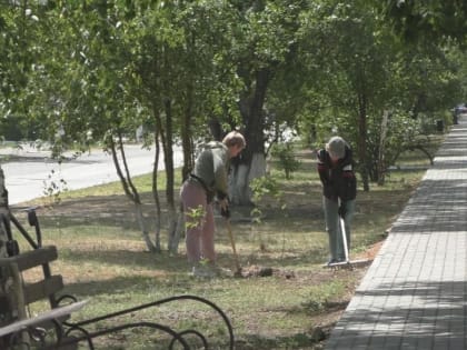Сегодня в Славгороде прошел субботник