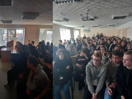 Для студентов колледжа организовали встречу со старшим инспектором Отдела по делам несовершеннолетних