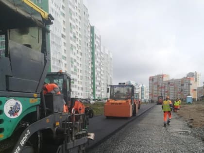В Барнауле продолжается строительство проспекта Энергетиков в рамках федерального проекта «Жилье»