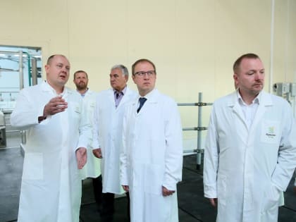 Губернатор Виктор Томенко принял участие в открытии молочного комплекса «Яново» ООО «Блиновское»