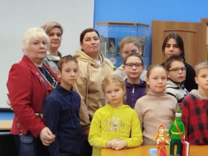 Мастер-класс для детей из замещающих семей прошел в Индустриальном районе