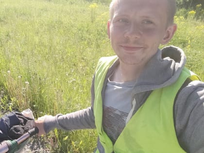 Необычный турист едет на Алтай