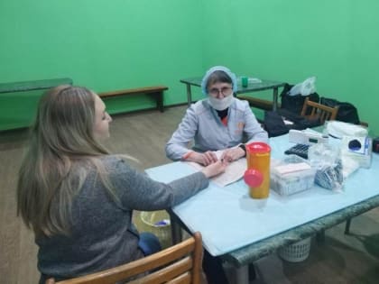 Более 60 жителей микрорайона «ВРЗ» провели первичное медицинское обследование