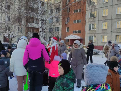 Территориальные общественные самоуправления Индустриального района поздравляют своих жителей с наступающим 2025 годом