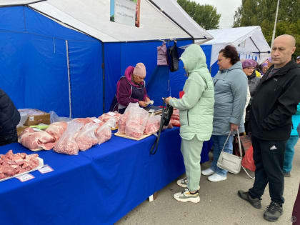 Ярмарки продуктов в Барнауле открыли осенний сезон