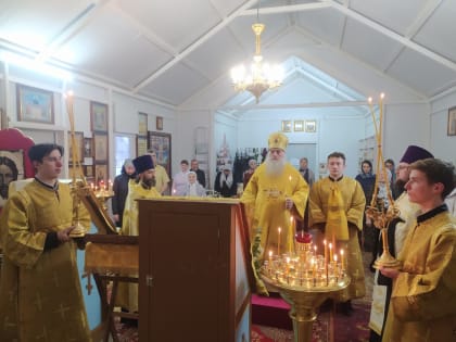В канун Недели о блудном сыне митрополит Сергий совершил всенощное бдение