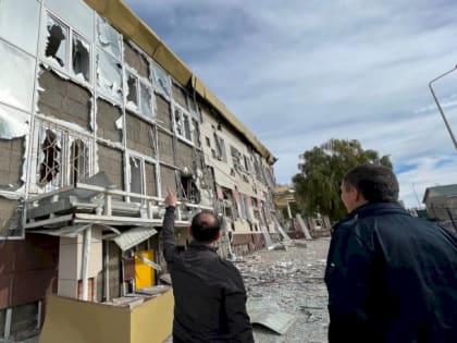 Город Щебекино в Белгородской области попал под сильный обстрел