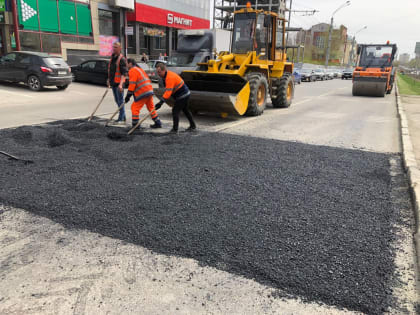 Еще несколько автодорог начали ремонтировать в Барнауле