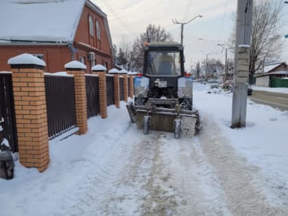 Дорожная служба перешла на усиленный режим работы