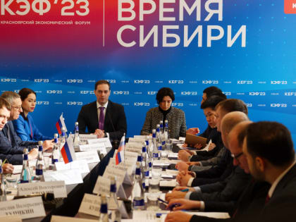 Алтайский край представил на Красноярском экономическом форуме перспективы реализации механизма соглашений о защите и поощрении капиталовложений