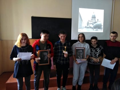 Алтайский ГАУ принял участие в мероприятиях, посвященных 80-летию со Дня прорыва блокады Ленинграда