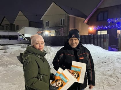 Активисты микрорайонов Авиатор и Спутник присоединились к информирование жителей о регистрации домашних животных (собак)