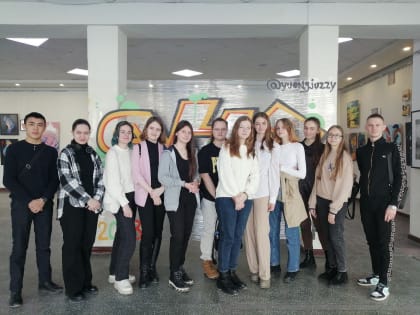Студенты колледжа АлтГУ посетили фестиваль современного искусства
