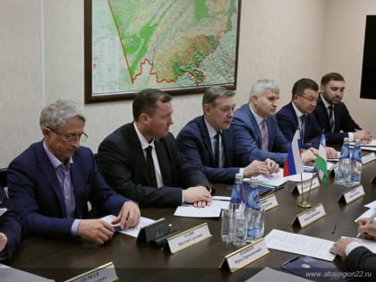 Алтайский край и Республика Узбекистан намерены расширить направления торгово-экономического сотрудничества