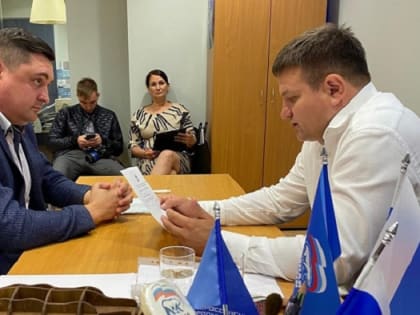 Депутат Госдумы РФ Александр Дроздов провел рабочие встречи в Железногорске