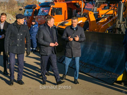 Вячеслав Франк проверил готовность дорожных служб к работе в зимний период