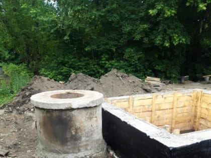 Ремонт канализационной камеры завершён