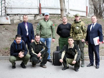 Алтайский ГАУ изготовил и передал первую блиндажную печь для бойцов СВО