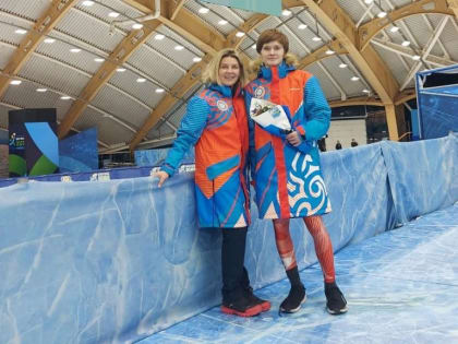 Он же рыжий - упёртый! Данил Борисов - серебряный призёр зимних Игр «Дети Азии» в скоростном беге на коньках на 500 метров