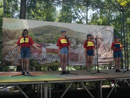 Слёт волонтёрских отрядов Змеиногорского района «Территория добрых дел».