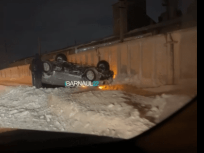 В Барнауле утром произошло ДТП с участием перевертыша