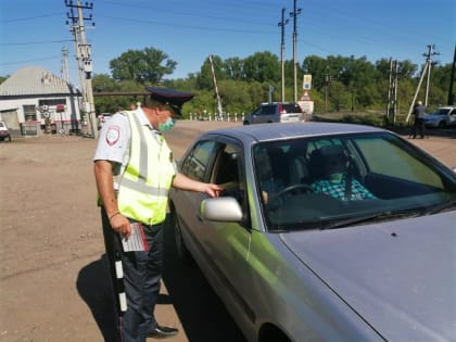 В Рубцовске проконтролировали проезд через ж/д пути